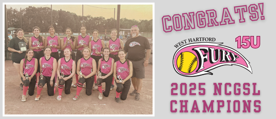 Congrats 15U Fury on their NCGSL Championship!